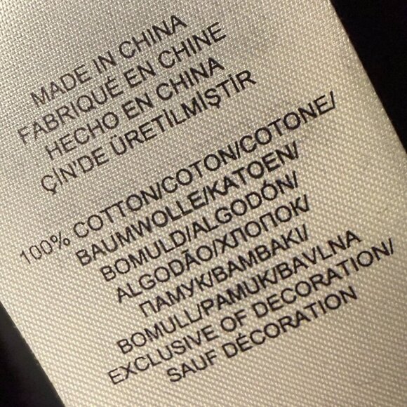 Lauren Ralph Lauren Crew Neck 100% Cotton T-Shirt Black Size 3X - Picture 4 of 5